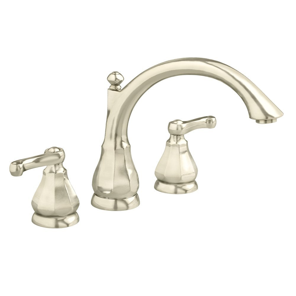 American Standard T028900.295 Dazzle Deck#Mount Tub Filler Trim Kit Satin Nickel