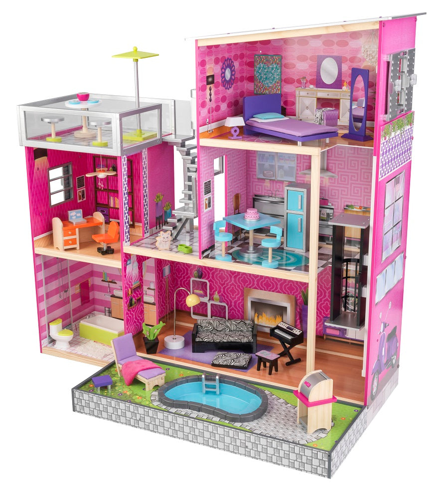 KidKraft Uptown Dollhouse with Accessories