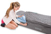 Intex Recreation Velvet Flocked Pattern Twin Airbed Kit