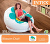 Intex Inflatable Blossom Chair For Kids Turquoise 68574EP