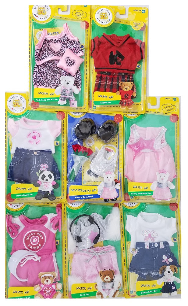8-Piece Build-A-Bear Workshop Outfits/Accessories for Build-A-Bear Buddies