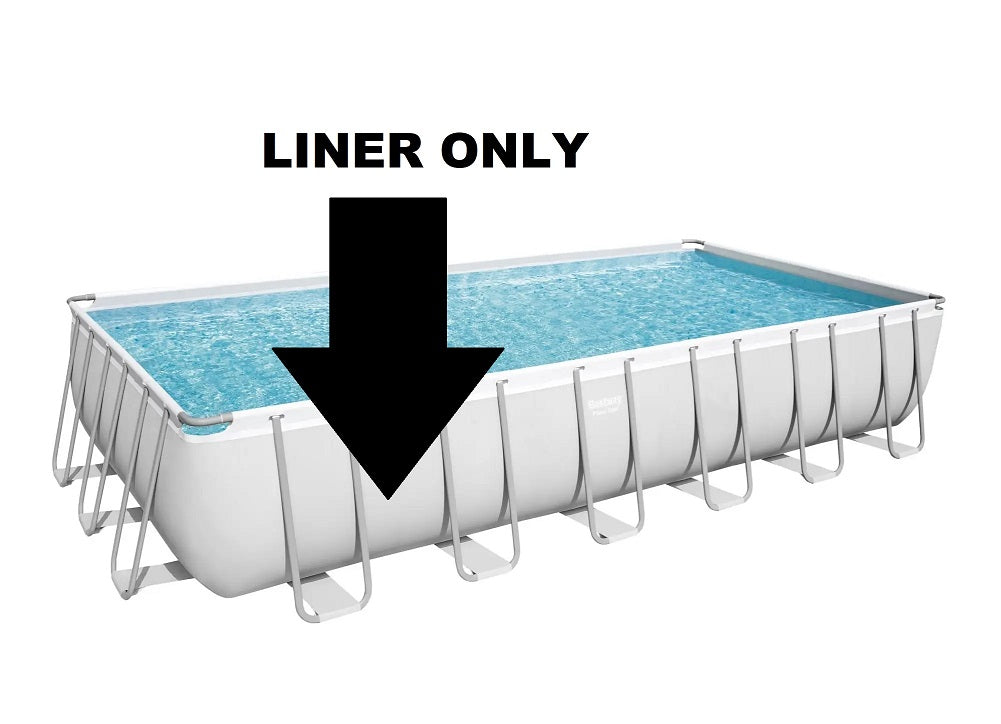 Replacement LINER for Bestway Power Steel 24ft X 12ft X 52in Rectangular Pool
