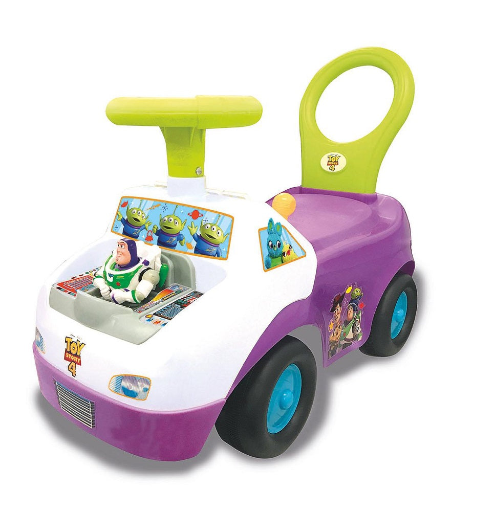 Kiddieland Toy Story 4 Buzz Lightyear Lights N' Sounds Activity Ride-On