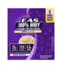 EAS 100% Whey Protein Powder Build Muscle, Vanilla, 3 - 1.4 OZ (Pack of 2)