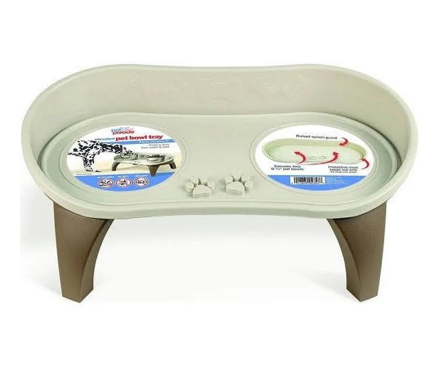 Pet Parade Elevated Pet Bowl Tray