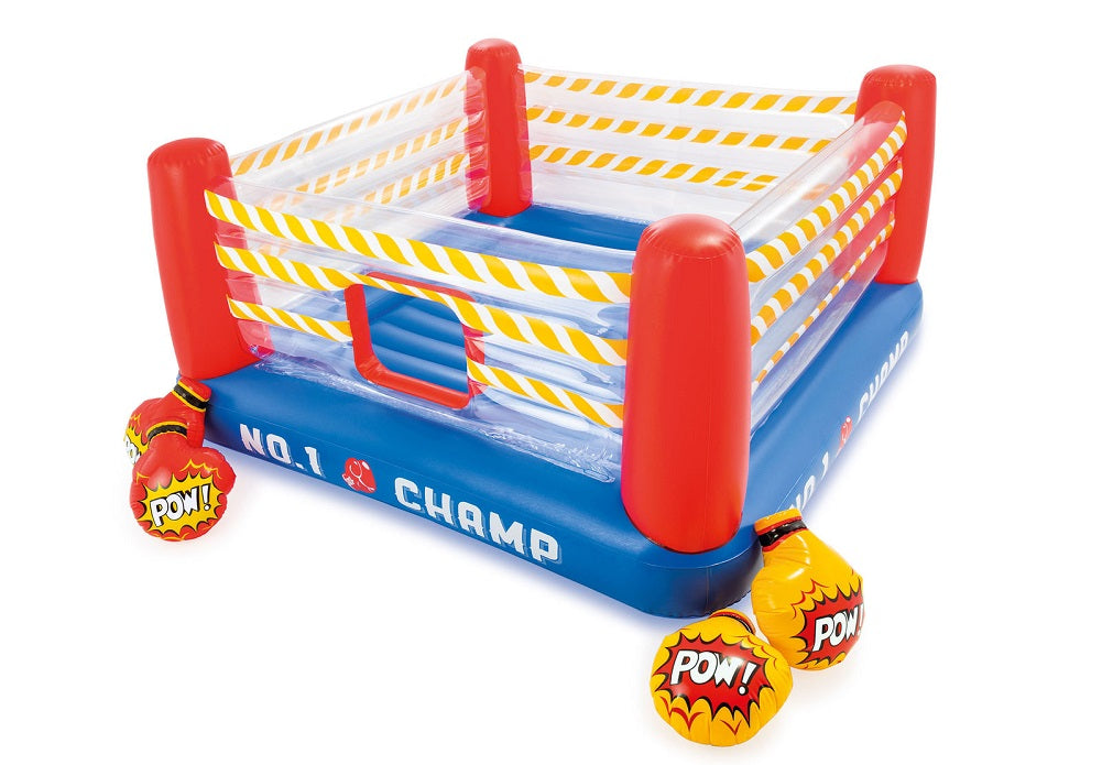 Intex Inflatable Jump-O-Lene Boxing Ring Inflatable Bouncer Playhouse Toy