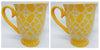 Tabletops Unlimited 14.5 oz. Mug, Tile/Yellow (2-Pack)