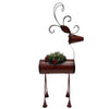 Holiday Time 36in Red Reindeer Planter