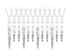 Gemmy Lightshow ColorMotion White 24-Icicle Light String LED Christmas