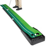 ABCOSPORT Indoor Golf Putting Green - Portable Mat with Auto Ball Return