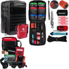 Surviveware Emergency Preparedness Survival Backpack Midnight Black Version for 2 People