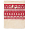 CG Hunter Jumbo Holiday Gift Bags Red/Cream 27 in X 36 in 2-Pieces