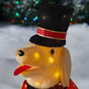 Home Accents Holiday 3-FT Yuletide Lane LED Golden Retriever with Drum