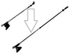 LEKI Nordic Walking Vario Junior HTS 5.5 Series with Adjustable Length