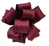 Kirkland Wire Edged Purple Diamond Pattern with Gold Ribbon 50 yrd x 1.5 in
