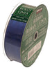 Kirkland Signature Wire Edged Sheer Blue Stripped Ribbon 50 yards x 1.5 inches