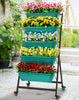 5-Tier Steel Vertical Raised Garden Bed Green