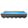 Intex Rectangular Ultra Frame Pool Set, 24-Feet by 12-Feet by 52-Inch