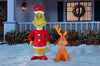 The Grinch and Max Airblown Inflatables Holiday Airblown Yard Decoration 4.5FT Tall