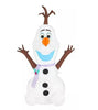 Disney Frozen 4FT Olaf Sitting Wearing a Scarf Christmas Airblown Inflatable