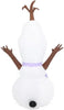 Disney Frozen 4FT Olaf Sitting Wearing a Scarf Christmas Airblown Inflatable