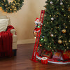 Mr. Christmas 43-in Animatronic Super Climbing Santa Holiday Decoration