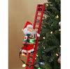 Mr. Christmas 43-in Animatronic Super Climbing Santa Holiday Decoration