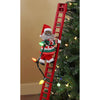 Mr. Christmas 43-in Animatronic Super Climbing Santa African American