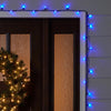 GE Color Choice 150 LED Dual Color Miniature String Lights Blue or Cool White