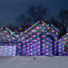 Gemmy Orchestra of Lights LED Projection SnowFlurry Christmas Projector