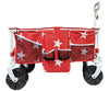 Old Bahama Bay Quad Folding Wagon Red with White Star
