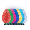 GE Color Effects 8-Count RGB G-60 LED Pathway Lights Multicolor 9.3-FT