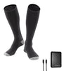 32 Degrees Rechargeable Heated Socks Black X-Large