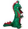 Animated Projection Kaleidoscope 9FT Tall Dragon (RGB) Christmas Inflatable