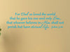 Vinyl Say 1231.ForGod-G.Light Blue-33x10.5 Wall Decal for God so Loved the World. John 3:16, 33-Inch x 10.5-Inch, Gloss Light Blue