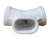 Replacement Intex 12801 10ft to 12ft Round Prism Frame Pool with Plastic Joints