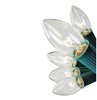 NICOLAS HOLIDAY INC 25 String-A-Long Cool Bright Clear Incandescent C9 Christmas Lights