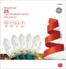 NICOLAS HOLIDAY INC 25 String-A-Long Cool Bright Clear Incandescent C9 Christmas Lights