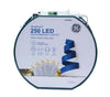 GE StayBright 250-Count Warm White LED String Lights on White Wire 51.8-ft