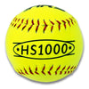 Hit Run Steal 12-inch Practice Softballs - Official Size and Weight 6-Pack