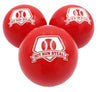 Hit Run Steal 3-inch Weighted Baseballs Hitting, Arm Strength, Throwing 12-Pack