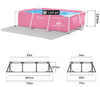 Replacement LINER for Intex Pink Rectangular Frame Pool 7.2ft X 59in X 23 5/8in