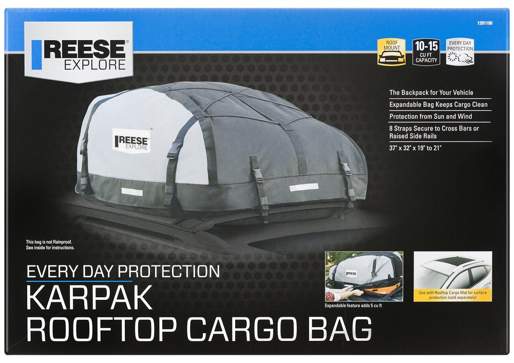 Reese explore sales car top bag
