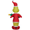 The 5.5FT Grinch with Tiny Christmas Tree Holiday Yard Inflatable