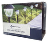 Member's Mark 5-Pack Oil-Rubbed Bronze LED Solar Path Lights 6in D x 20.5in H