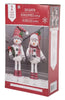 CWC 26-Inch Plush Snowmen Greeters Wearing Holiday Decor Set of 2