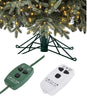 7.5-FT Pre-Lit Aspen Artificial Christmas Tree Color-Changing Radiant Micro LED Lights