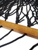 Deluxe Double Traditional Weather Smart Woven Rope Black Hammock 60" x 80"