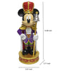 Disney Holiday 15-inch Mickey Mouse Nutcracker Figurine Holiday Decoration