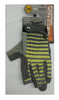 Buff Pro-Series Fighting Work 2 Gloves Variegate Charcoal/Lime, M/L (9/10)